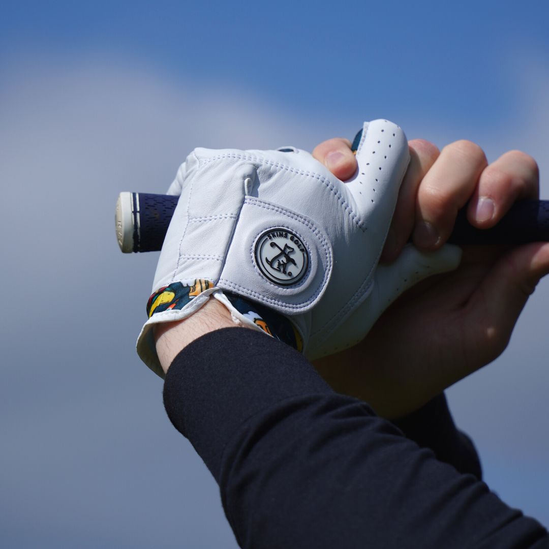 Taco and beer golf glove