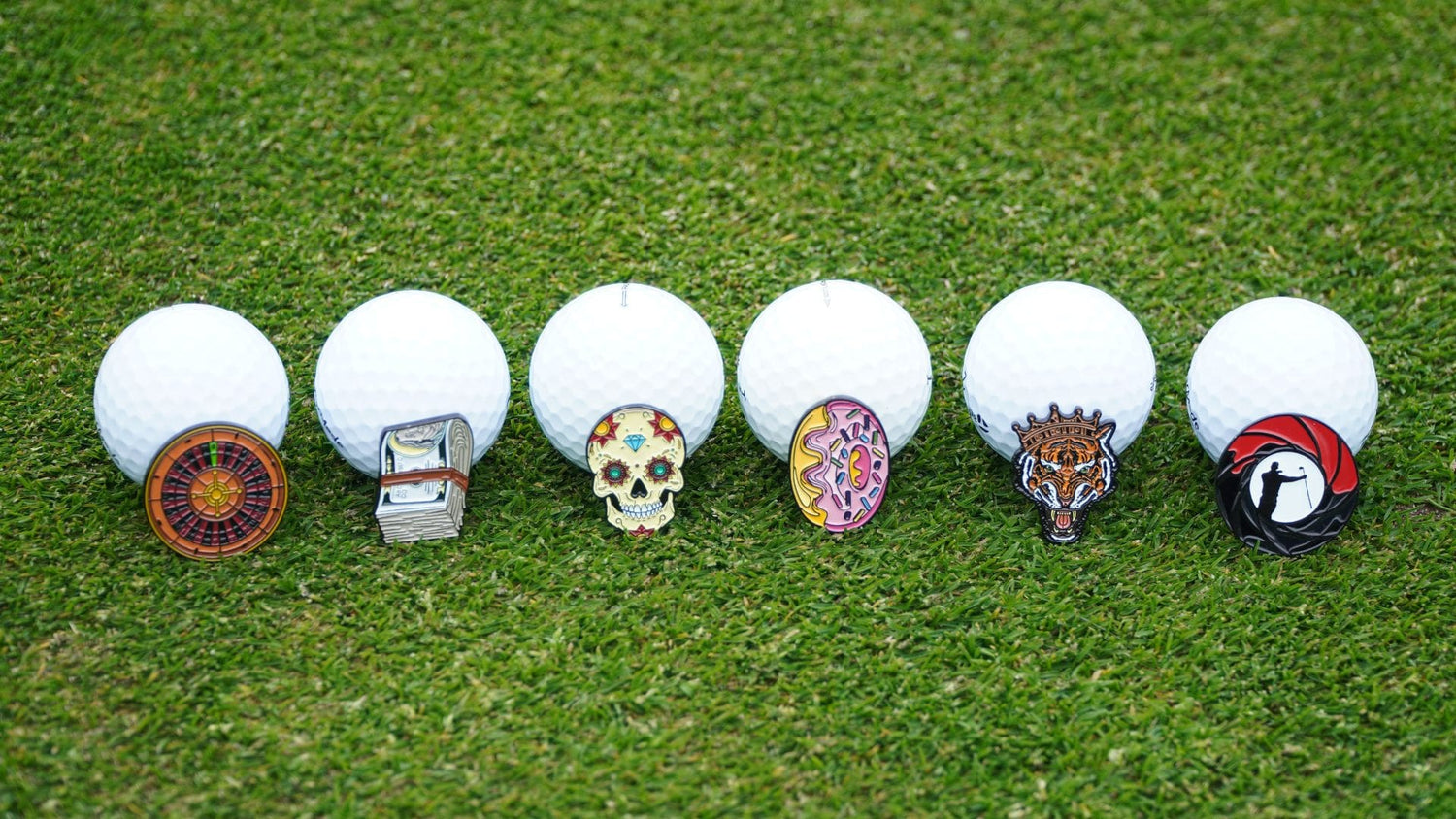 Cool golf ball markers