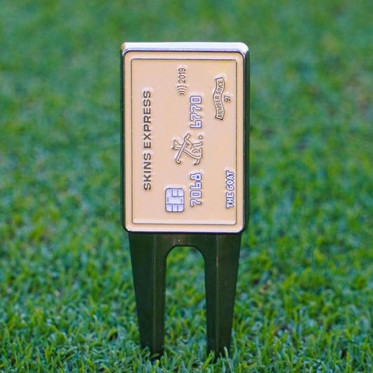 Credit card pitch mark repairer