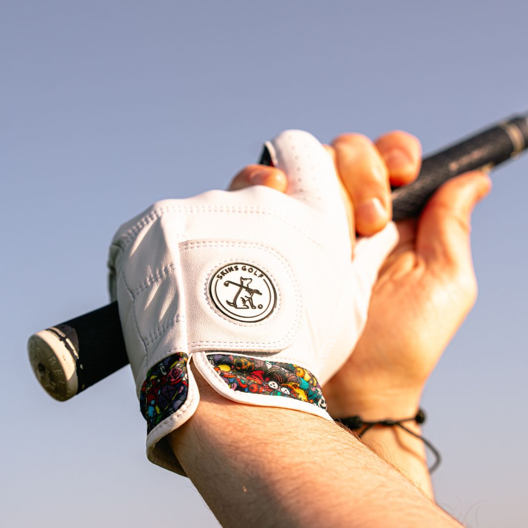 Golf glove in the sun