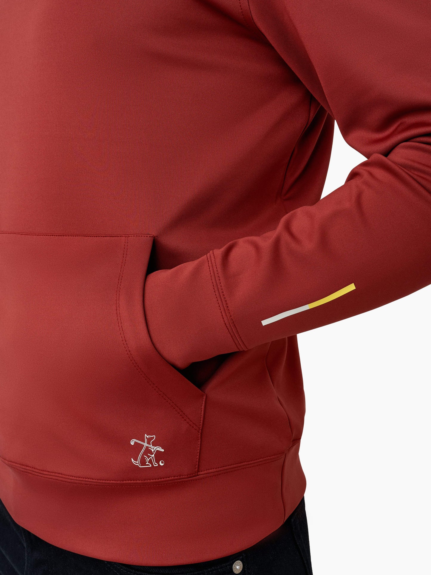 Auburn Golf Hoodie Dog Logo