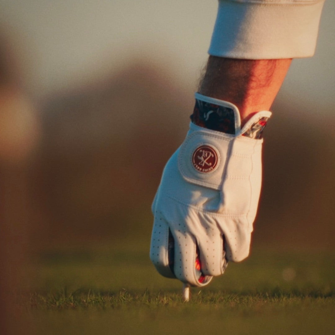tropical golf glove design
