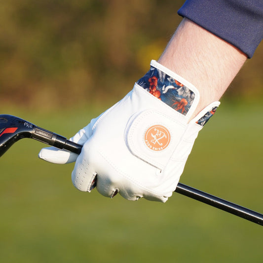 tropical golf glove
