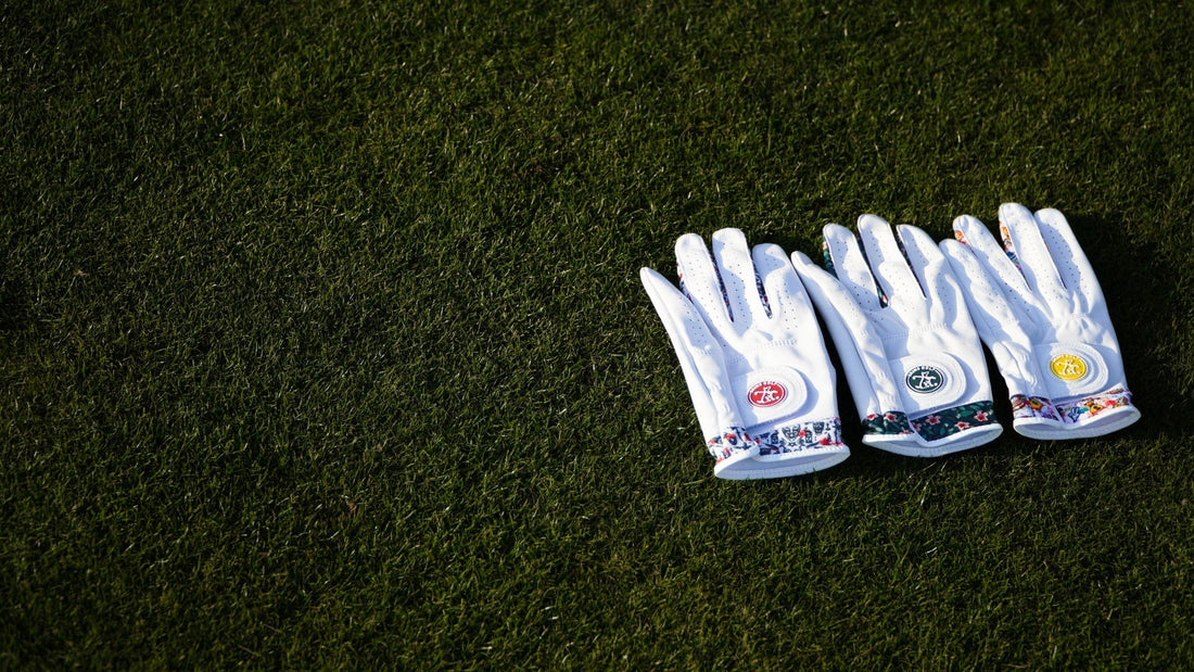 Three Golf Gloves