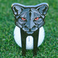 pitch mark repairer with cat design