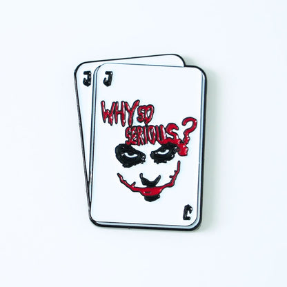Cool joker themed golf ball marker