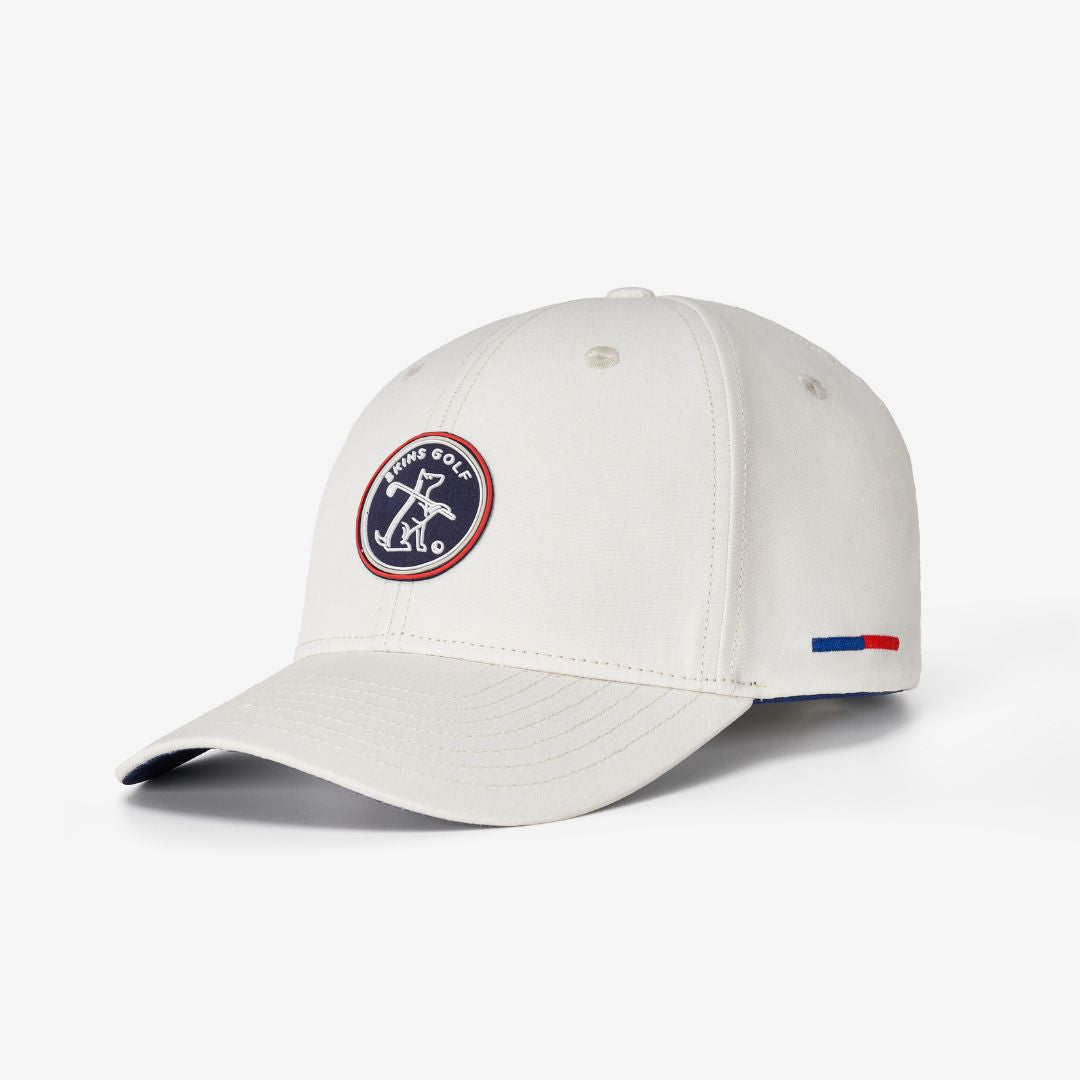 Cream golf cap