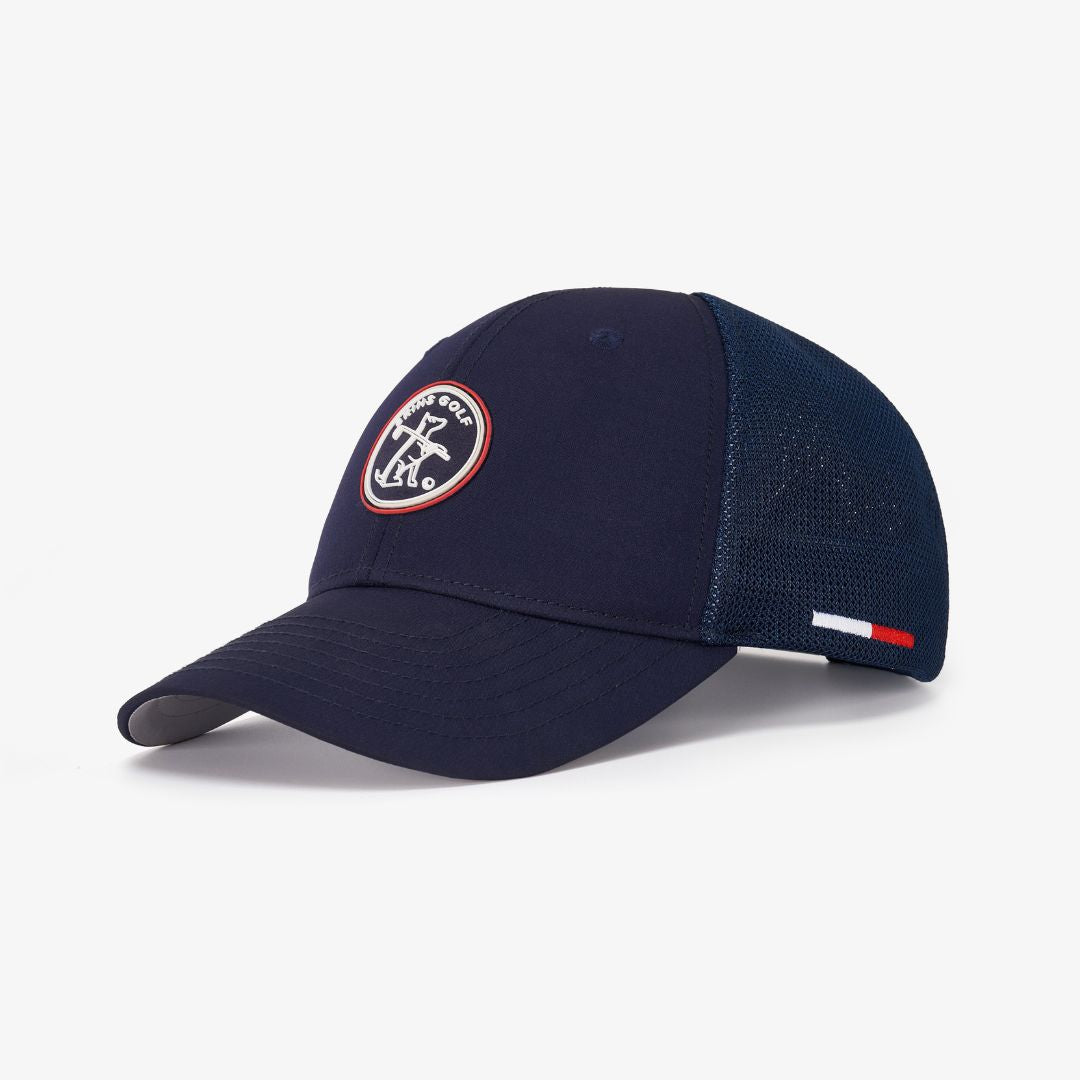 navy golf cap