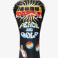 Driver headcover with hippie design