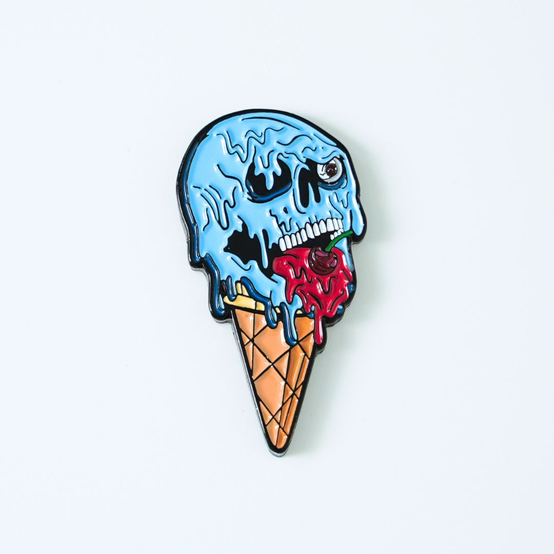 Ice cream golf ball marker