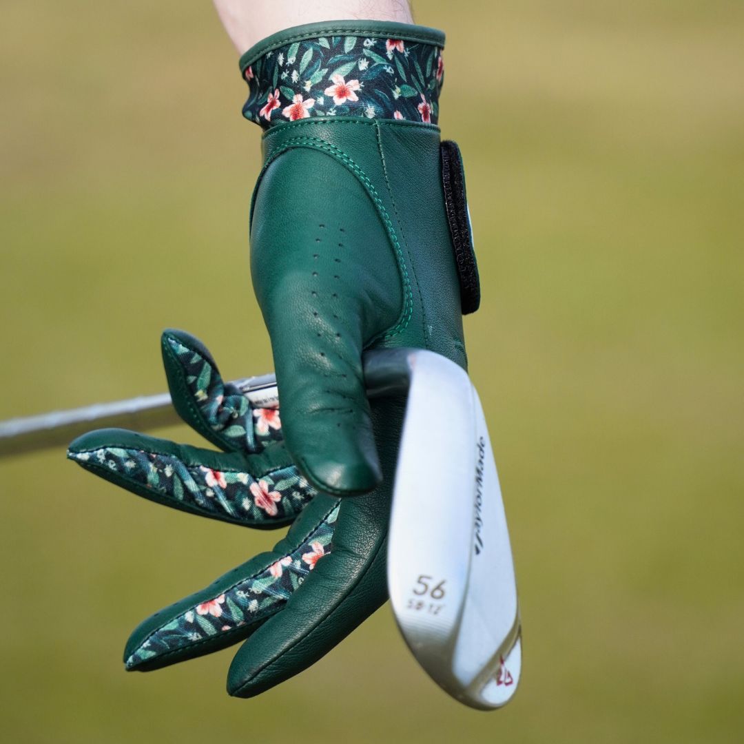 pine green golf glove