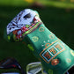 Green golf headcover with cool design