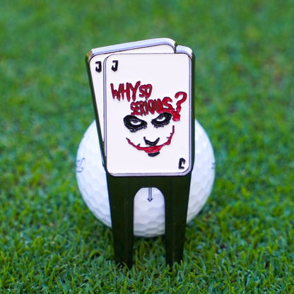 Cool Joker Cards pitch mark repairer