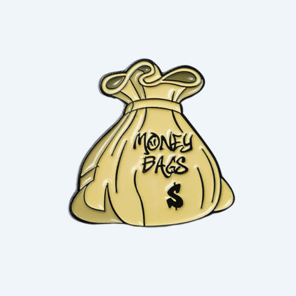 money bags golf ball marker