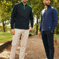 Black and Navy Q-Zips