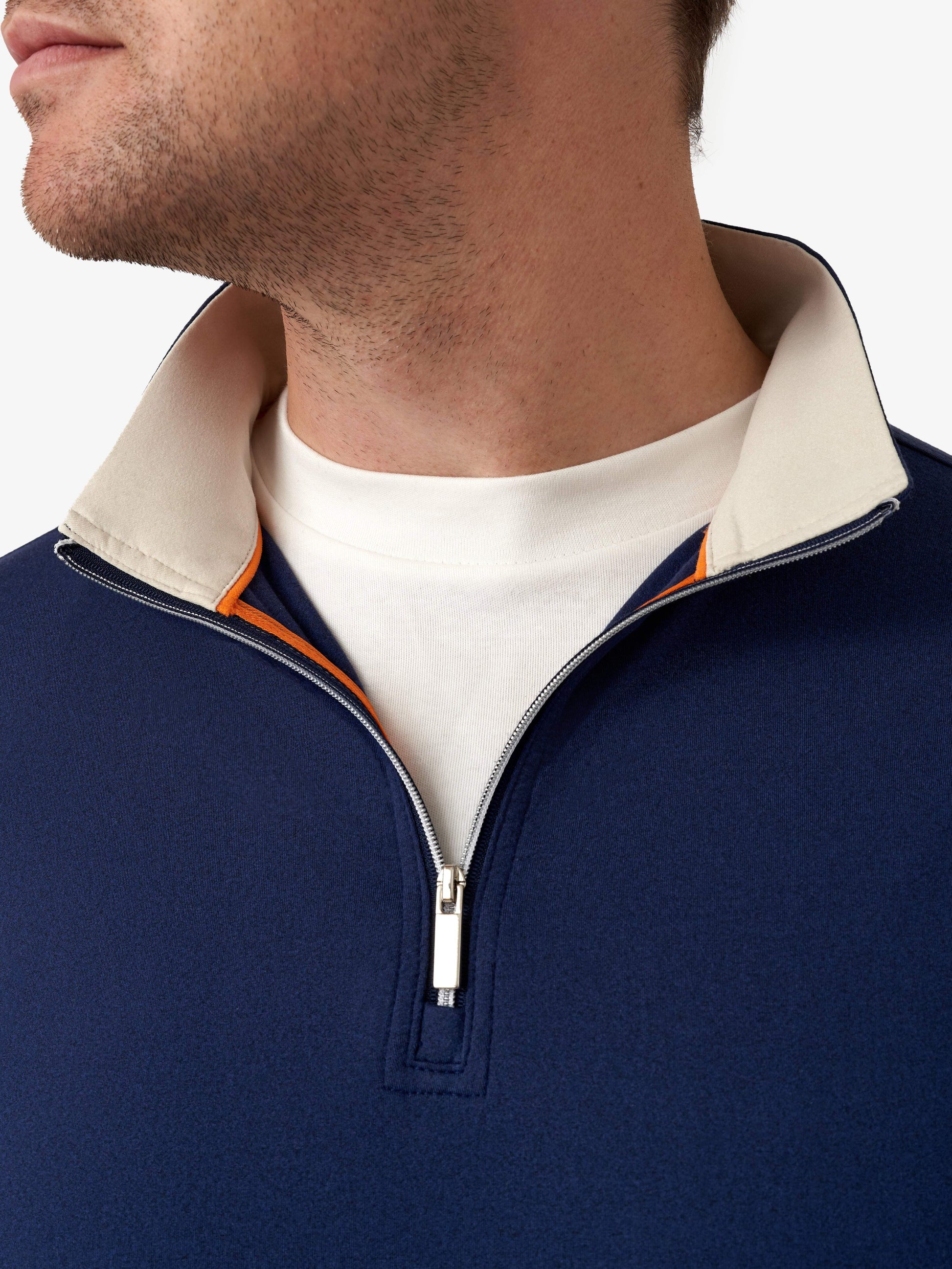 Navy Q-zip for Golf