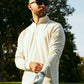 Golf Q-Zip in Sand Stone